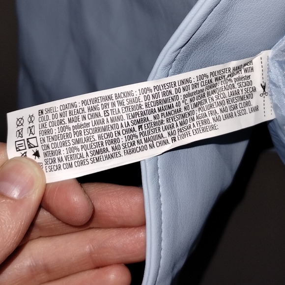 NWT Forever 21 Vegan Leather Jacket - Picture 3 of 4